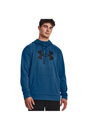 Under Armour 1379743 Fleece Big Logo Hd Mavi Erkek Sweatshirt
