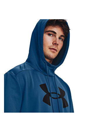 Under Armour 1379743 Fleece Big Logo Hd Mavi Erkek Sweatshirt