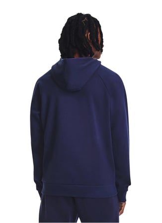 Under Armour Lacivert Erkek Kapüşonlu Sweatshirt 1379757-410 UA Rival Fleece Hoodie