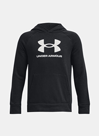 Under Armour Siyah Erkek Çocuk Sweatshirt 1379791-001 UA Rival Fleece BL Hood