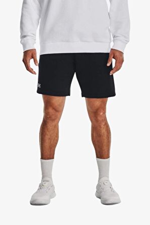 Under Armour Ua Rival Fleece Shorts Siyah Erkek Şort 1379779-001