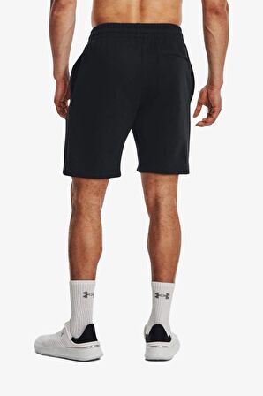 Under Armour Ua Rival Fleece Shorts Siyah Erkek Şort 1379779-001