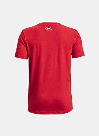 Under Armour Kırmızı Erkek Çocuk T-Shirt 1363282-600 UA B SPORTSTYLE LOGO SS