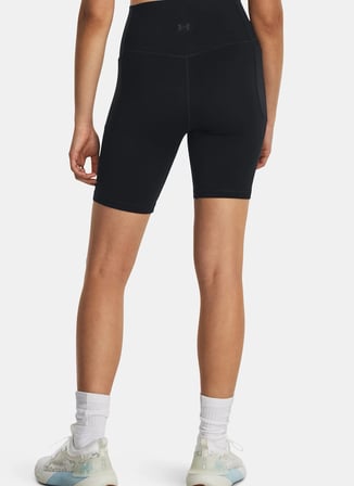 Siyah Kadın Lastikli Bel Dar Kalıp Tayt 1382521-001 Meridian Bike Short 7in