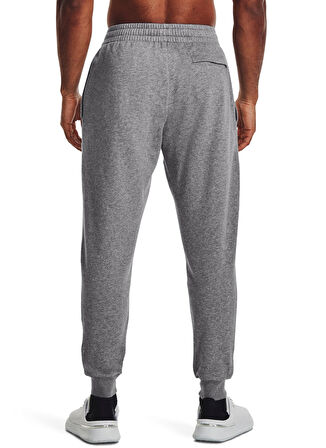 Under Armour Gri Erkek Bol Kesim Eşofman Altı 1379774-025 UA Rival Fleece Joggers