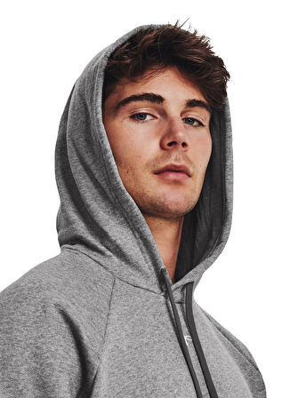 Under Armour Gri Erkek Bol Kesim Eşofman Takımı 1379768-025 UA Rival Fleece Suit
