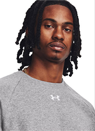 Under Armour Sweatshirt, 2XL, Gri