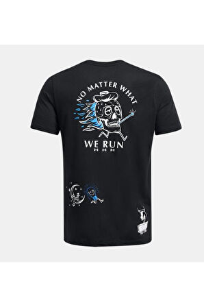 UA WE RUN SHORTSLEEVE 1383414-001