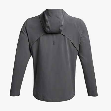 Under Armour Outrun The Erkek Gri Koşu Ceketi