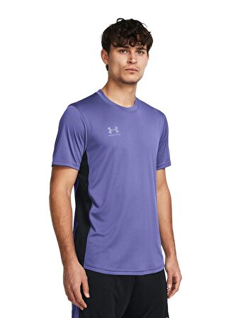 Under Armour 1379589-561 UA M's Ch. Train SS Mor Erkek Bisiklet Yaka Slim Fit T-Shirt