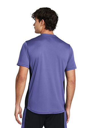 Under Armour 1379589-561 UA M's Ch. Train SS Mor Erkek Bisiklet Yaka Slim Fit T-Shirt