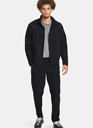 Under Armour Zip Ceket, XL, Siyah