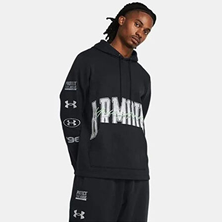 Under Armour Ua Essential Flc Nov Hood Erkek Sweat 1383068