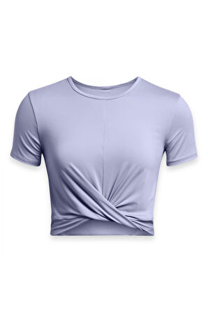 Under Armour 1383647 Motion Crossover Crop Mor Kadın T-Shirt
