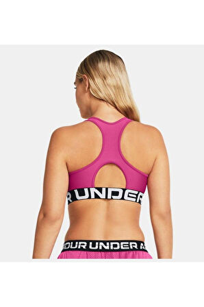 Kadın HeatGear® Armor Mid Branded Spor Sütyeni 1383544-686