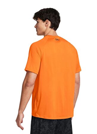 Under Armour 1326413-811 UA Tech 2.0 SS Tee Turuncu Erkek Bisiklet Yaka Oversize T-Shirt