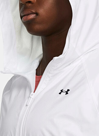 Under Armour Beyaz Kadın Rüzgarlık 1382698-100 UA Rival Sport Windbrea