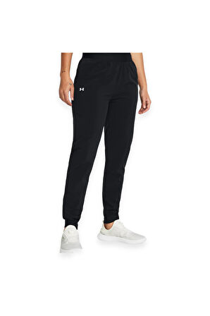 Under Armour 1382727 sport High Rise Siyah Kadın Eşofman Altı