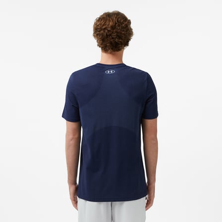 Under Armour Vanish Seamless Ss Erkek Lacivert Antrenman T-Shirt