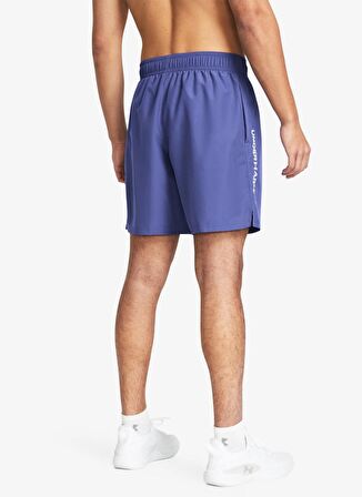 Under Armour 1383356-561 UA Woven Wdmk Shorts Mor Erkek Oversize Şort