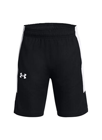 Under Armour Lastikli Bel Normal Siyah Erkek Çocuk Şort 1383402-001-UA Zone 7in Short