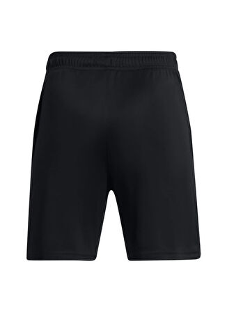 Under Armour Lastikli Bel Normal Siyah Erkek Çocuk Şort 1383333-001-UA Tech Logo Shorts