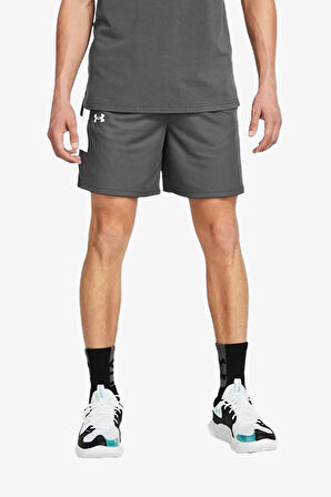 Under Armour Baseline Erkek Gri Şort 1383389-025