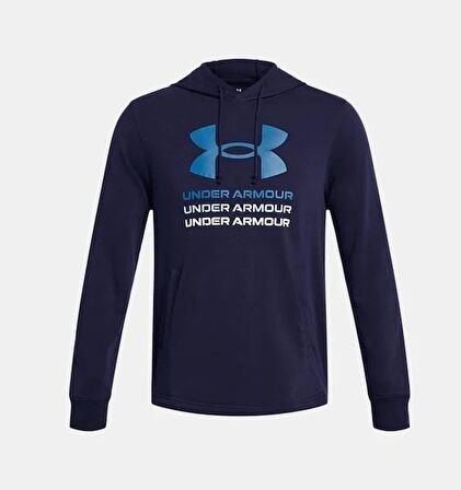 Under Armour UA Rival Terry Graphic Hood Erkek Sweatshirt