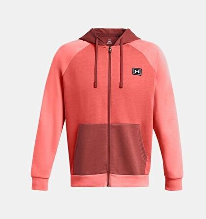 Under Armour UA Rival Flc FZ Colorblock Erkek Tam Fermuarlı Sweatshirt