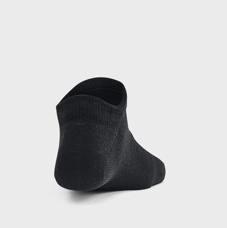Under Armour Essential No Show 6' lı Erkek Çocuk Siyah Çorap