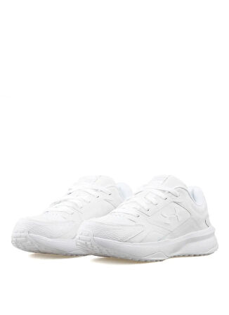 3028375-100 UA Edge LTHR Beyaz Erkek Lifestyle Ayakkabı