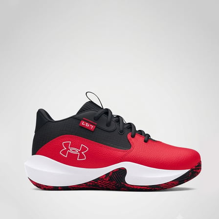Under Armour Lockdown 7 Erkek Çocuk Kırmızı Basketbol Ayakkabısı