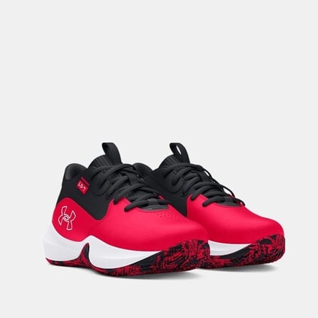 Under Armour Lockdown 7 Erkek Çocuk Kırmızı Basketbol Ayakkabısı