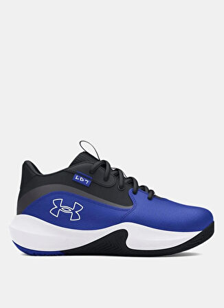 Under Armour Mavi - Siyah Erkek Çocuk Basketbol Ayakkabısı 3028514-401-UA PS Lockdown 7