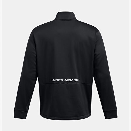 Under Armour Fleece Half Zipped Erkek Siyah Günlük Ceket