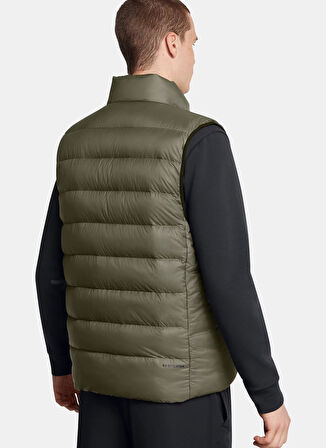 Haki Erkek Fermuarlı Yaka Normal Kalıp Yelek 1385838-390 LEGEND DOWN VEST