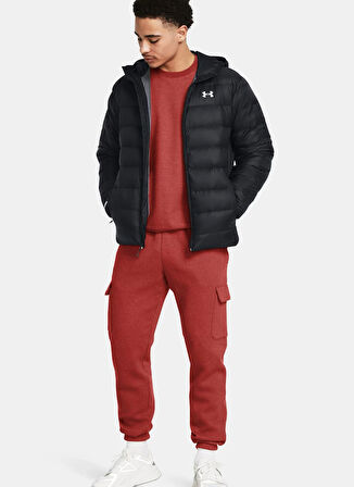 Under Armour Zip Ceket, L, Siyah