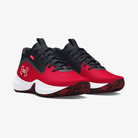Under Armour Lockdown 7 Erkek Kırmızı Basketbol Ayakkabısı