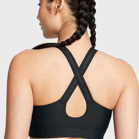 Under Armour Tech Ssv Solid Kadın Siyah Sporcu Sütyeni