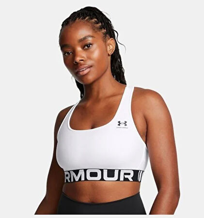 Under Armour UA HG Authentics Mid Branded Kadın Spor Sütyeni