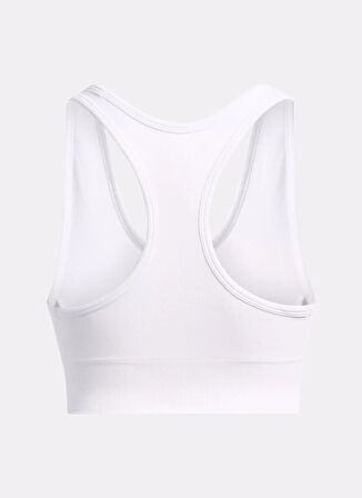 Under Armour 1384419-100-Vanish Seamless Mid Bra Beyaz Sporcu Sütyeni