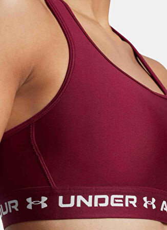 Under Armour Bordo Sporcu Sütyeni 1361034-625 Crossback Mid Bra