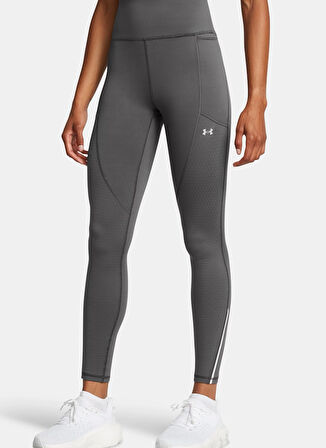 Gri Kadın Lastikli Bel Compression Fit Tayt 1386418-025 Vanish CW Legging