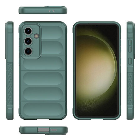 Gpack Samsung Galaxy S25 FE uyumlu Kılıf Etnik Optimum Mat Kamera Korumalı Silikon