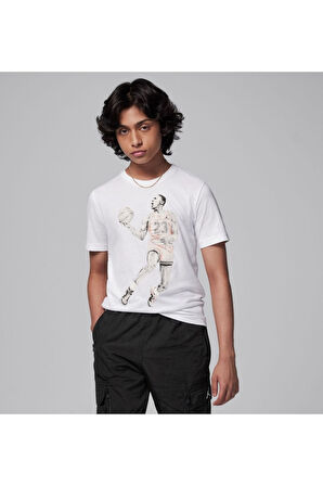 Jdb Aır Jordan Dots Ss Tee Erkek Jordan  T-Shırt