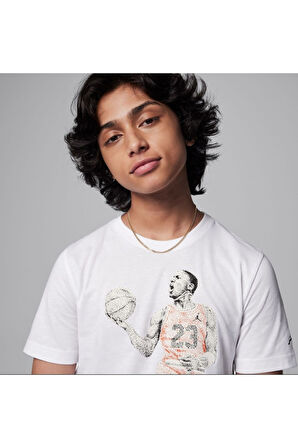 Jdb Aır Jordan Dots Ss Tee Erkek Jordan  T-Shırt