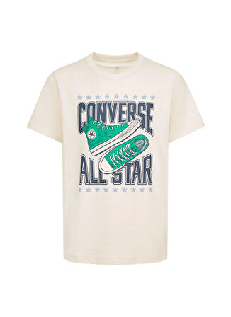 Converse Krem Erkek Çocuk T-Shirt