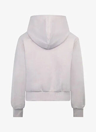 Converse Baskılı Kız Çocuk Pembe Sweatshırt 4CG227-AIU-CNVG BOXY GRAPHIC HOODIE