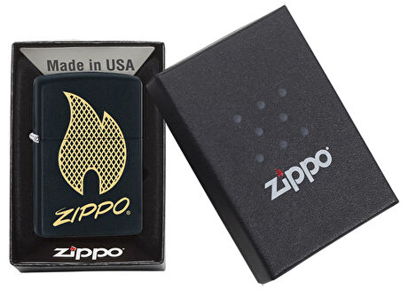 ZIPPO ÇAKMAK -29686 PF18 ZIPPO SCRIPT LOGO DESIGN 2