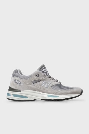 New Balance Logolu Sneaker Ayakkabı Erkek AYAKKABI U991GL2 GRİ